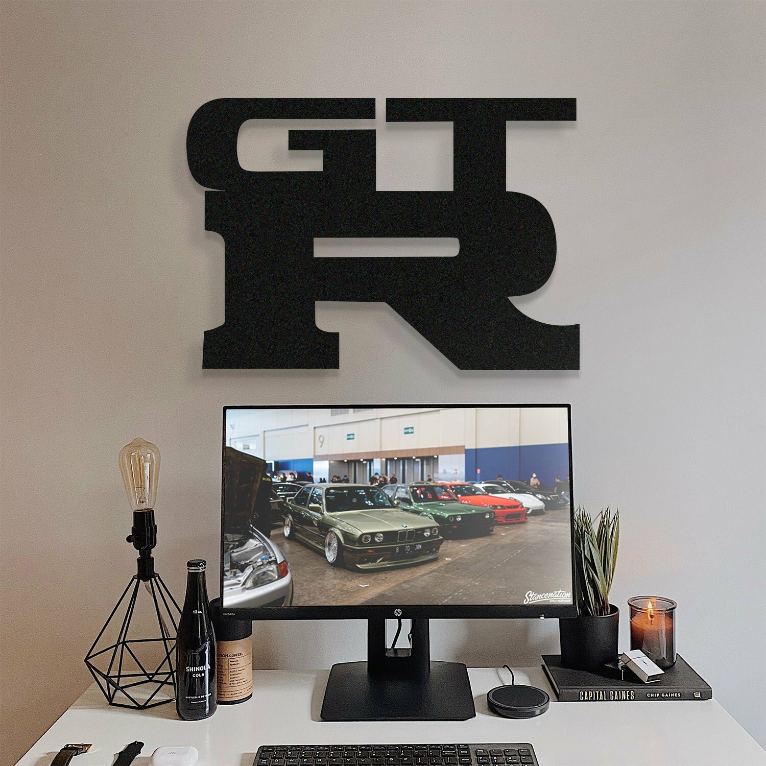 GT-R METAL CAR EMBLEM - MT1041