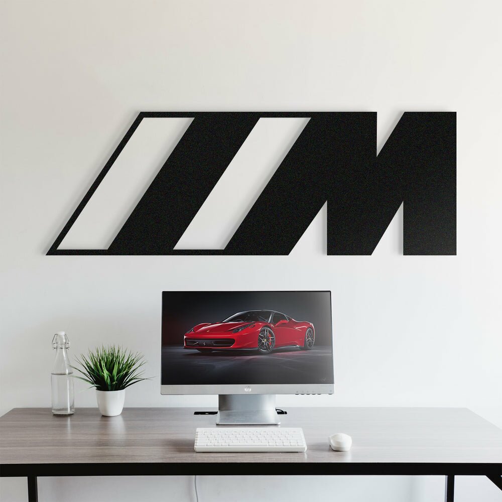 BMW M METAL CAR EMBLEM - MT1005