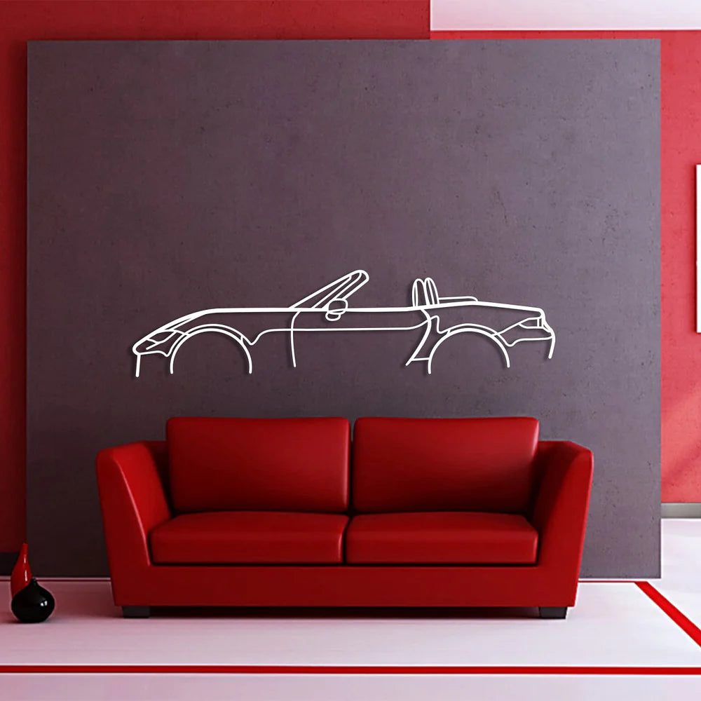 MX-5 ND CLASSIC METAL CAR WALL ART - MT1063