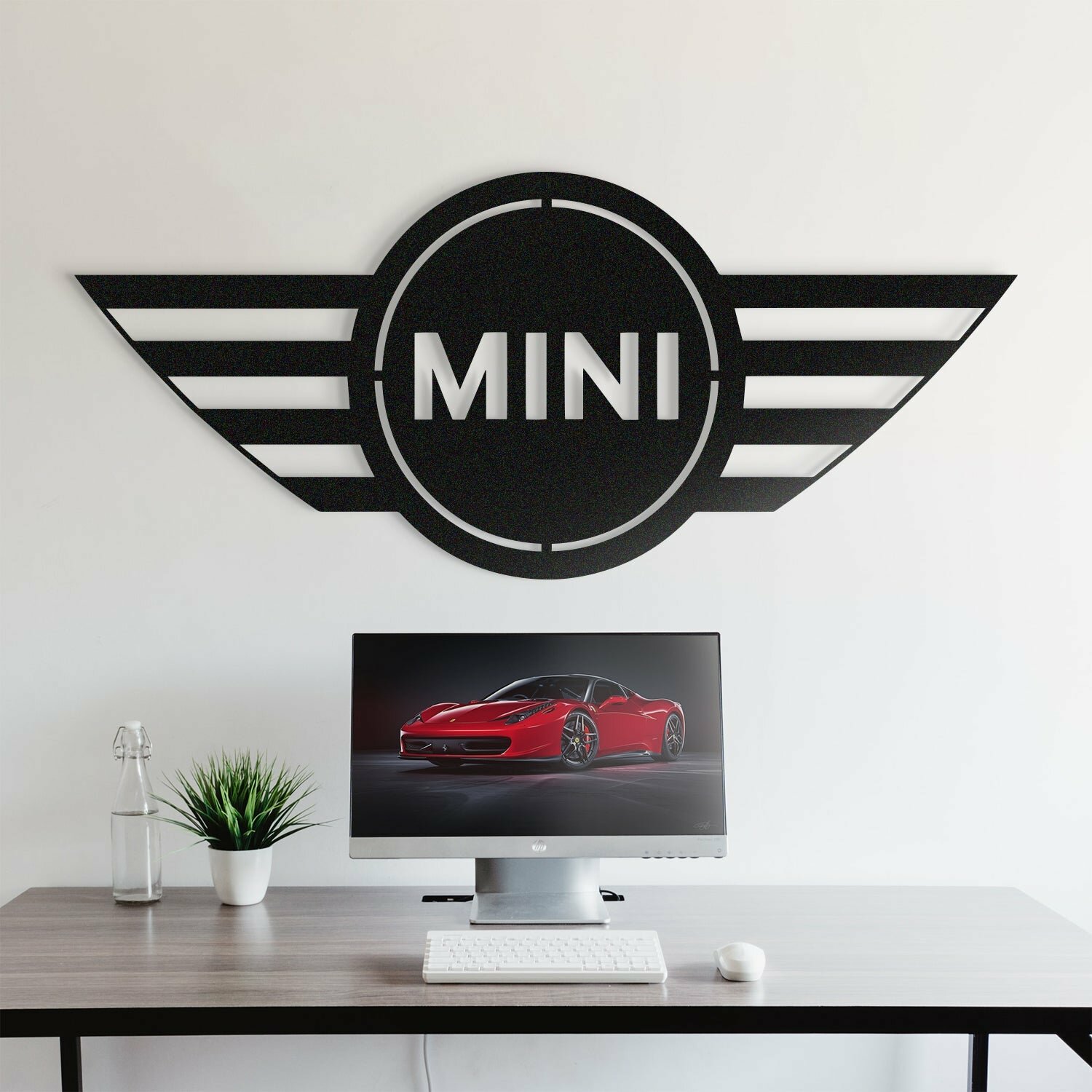 MINI METAL CAR EMBLEM - MT1050