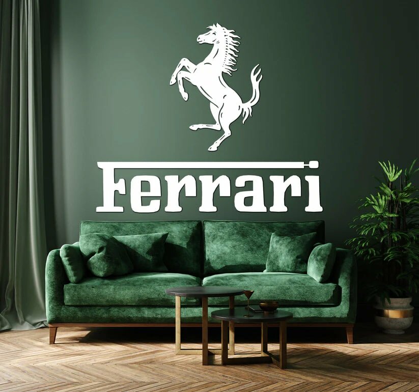 Ferrari Metal Car Emblem