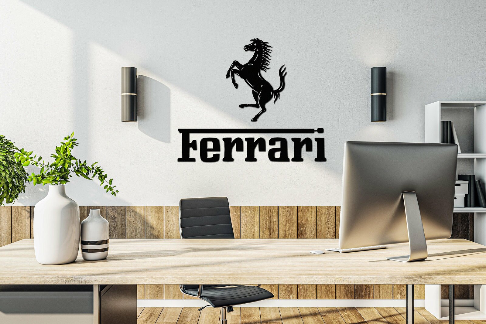 Ferrari Metal Car Emblem