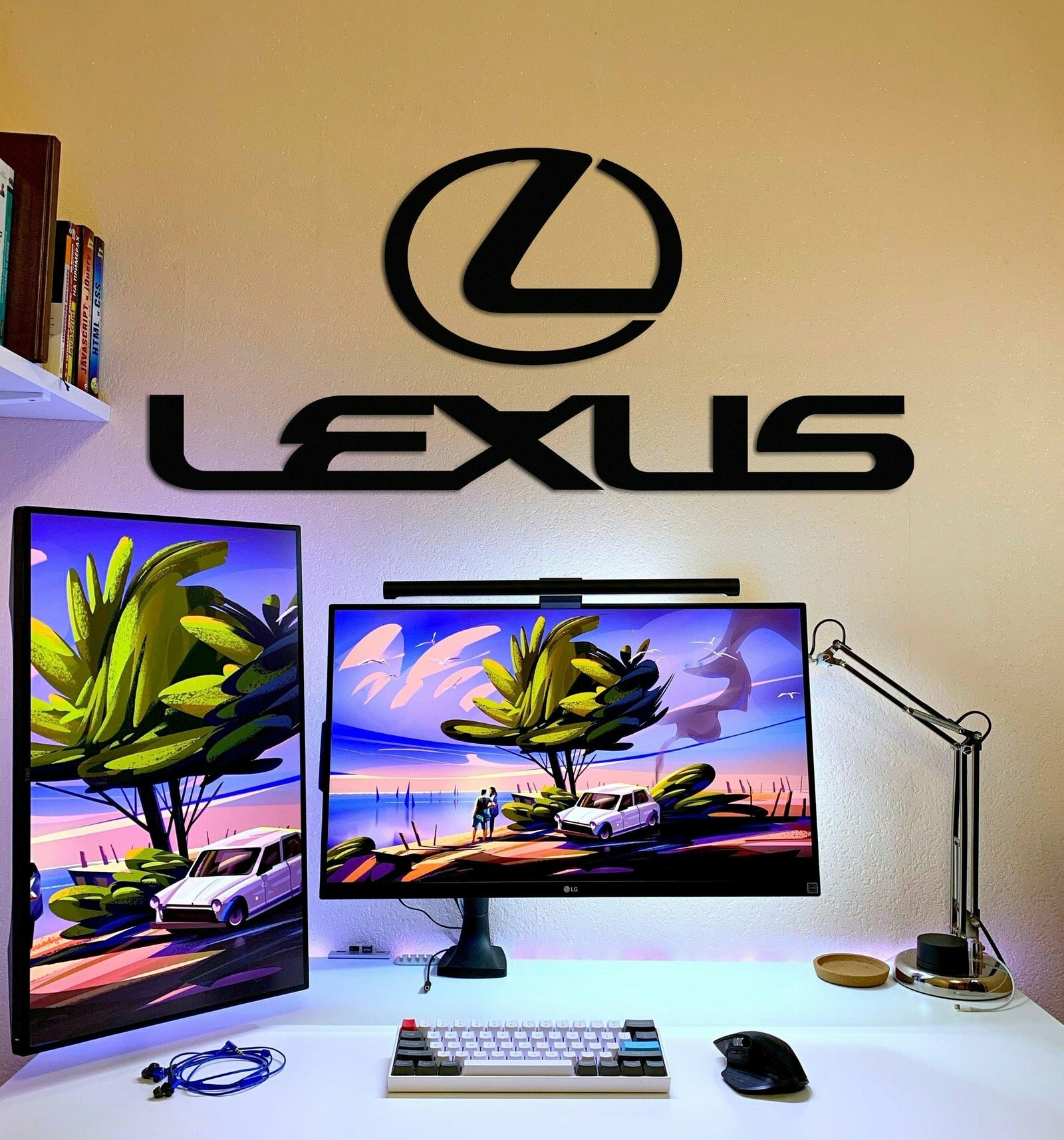 Lexus Metal Car Emblem