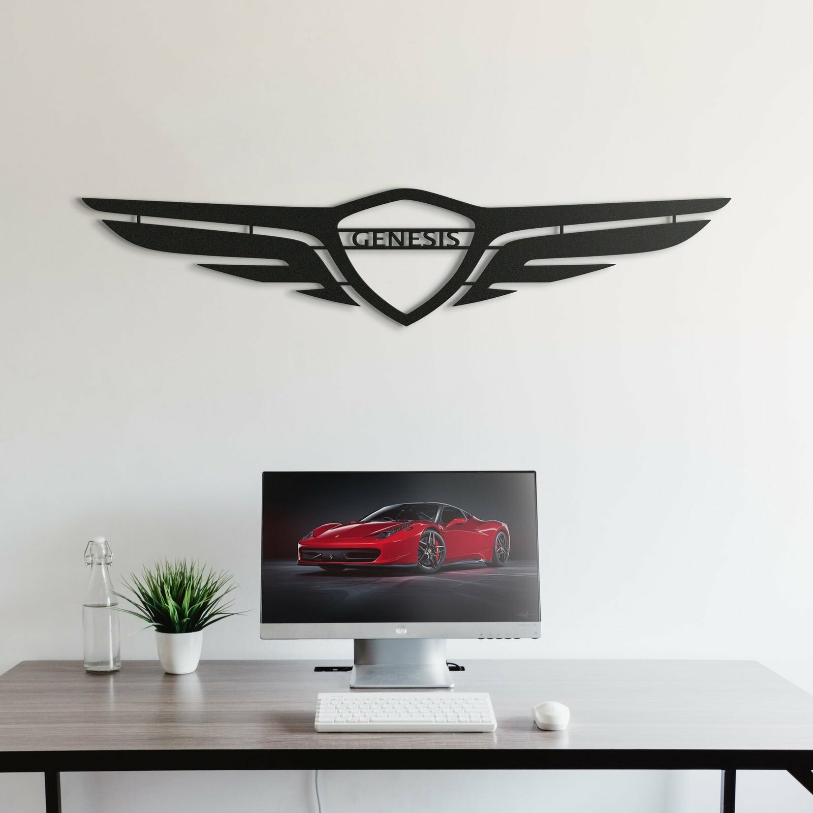 GENESIS METAL CAR EMBLEM - MT1045