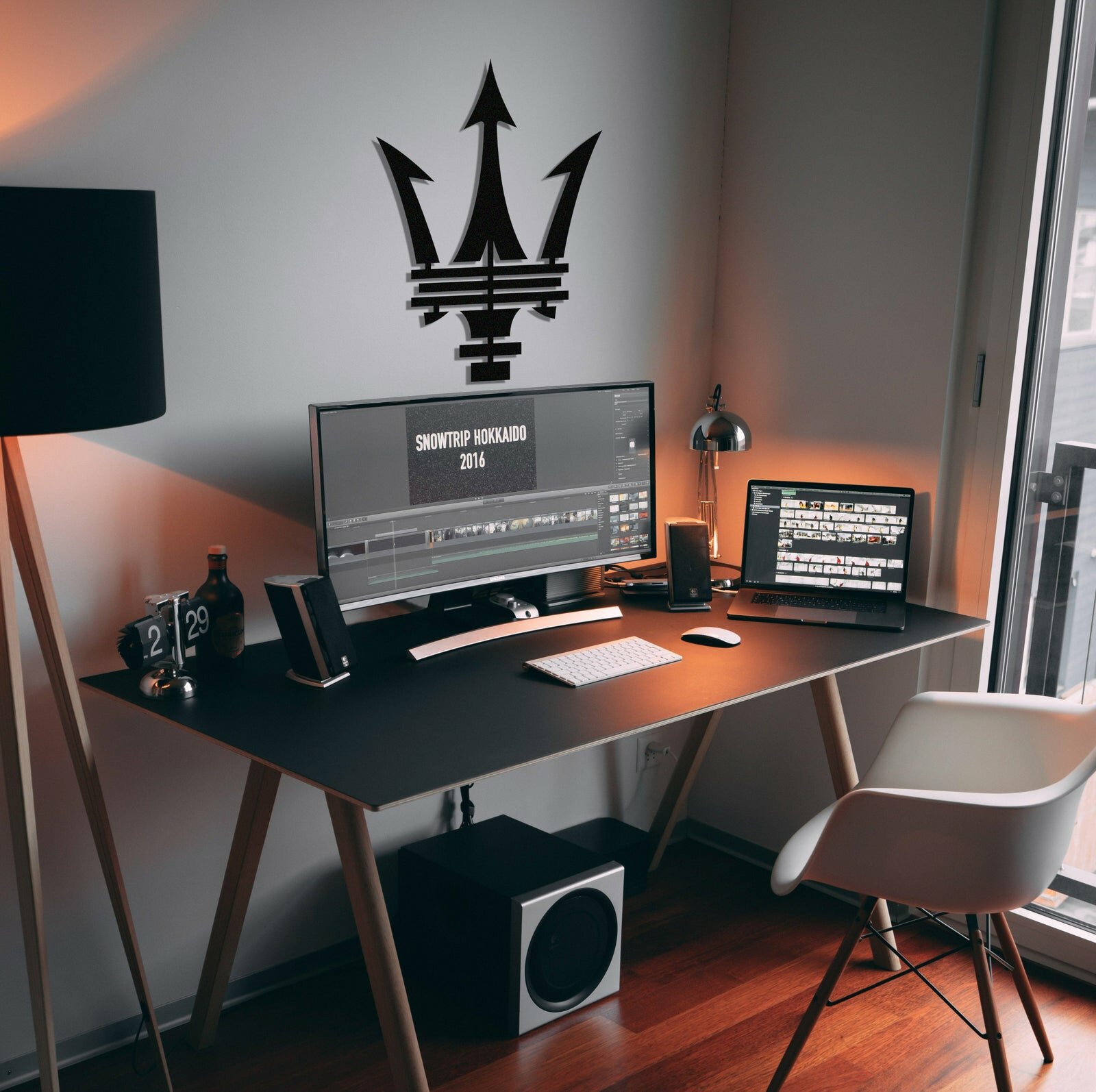 Maserati Metal Car Emblem