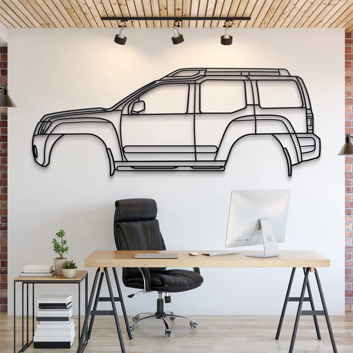 2005 XTERRA 2ND GEN METAL CAR WALL ART - MT0328