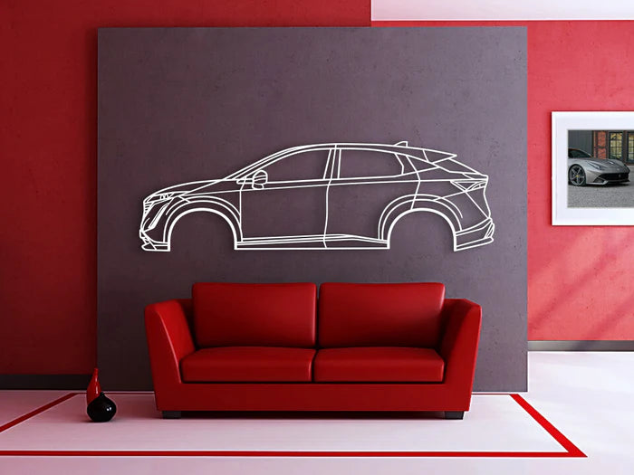 2023 ARIYA METAL CAR WALL ART - MT0821